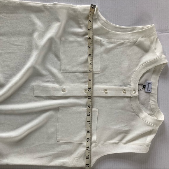 Adolfo Domínguez Sleeveless Blouse Size 4 - Picture 4 of 7